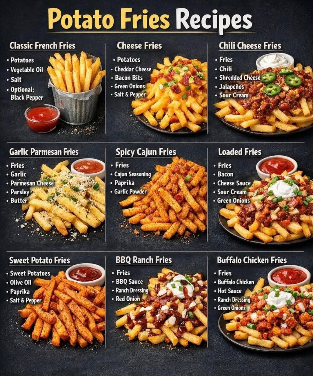 Golden Spiced Sweet Potato Fries
